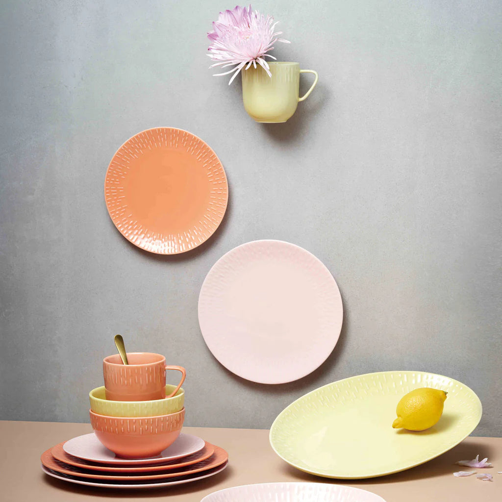 Confetti Dessertteller Apricot